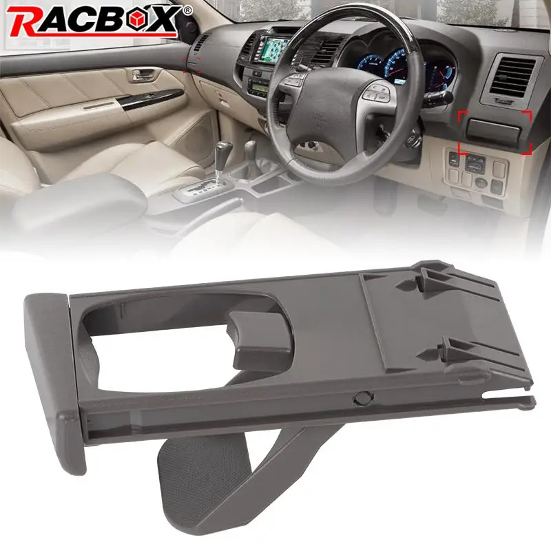 Auto Interior Dashboard Cup Holder Black/Brown 55604-0K010 55604-0K020 For Toyota Hilux Vigo SR Pickup Fortuner 2004-2015 LH RH