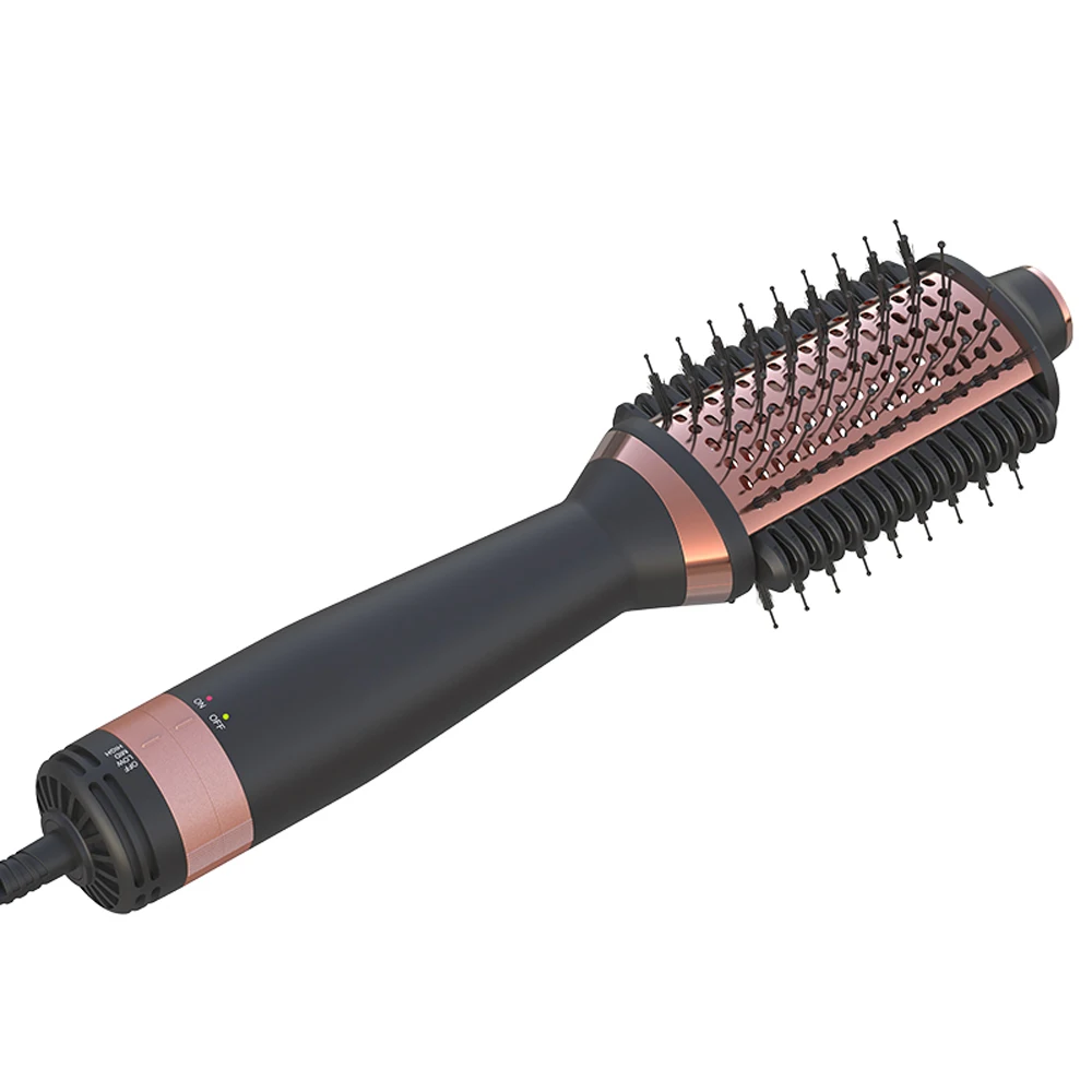 SMET المهنية 1000 واط صالون فرشاة مجفف الشعر خطوة واحدة الهواء الساخن مجفف للنفخ مشط الناشر فوهة شعبية النساء المنزلية البلاستيك #1