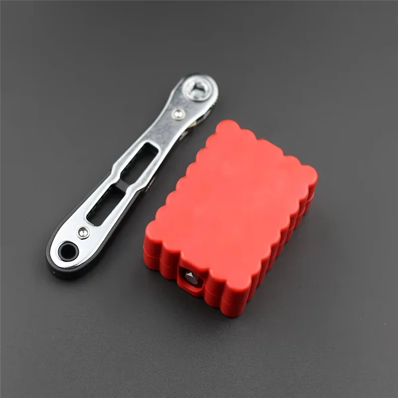 Набор мини-ключей с храповым механизмом ABLN-мини, двухнаправленные стальные шестигранные биты Torx с 36 зубьями, неэлектрическая отвертка