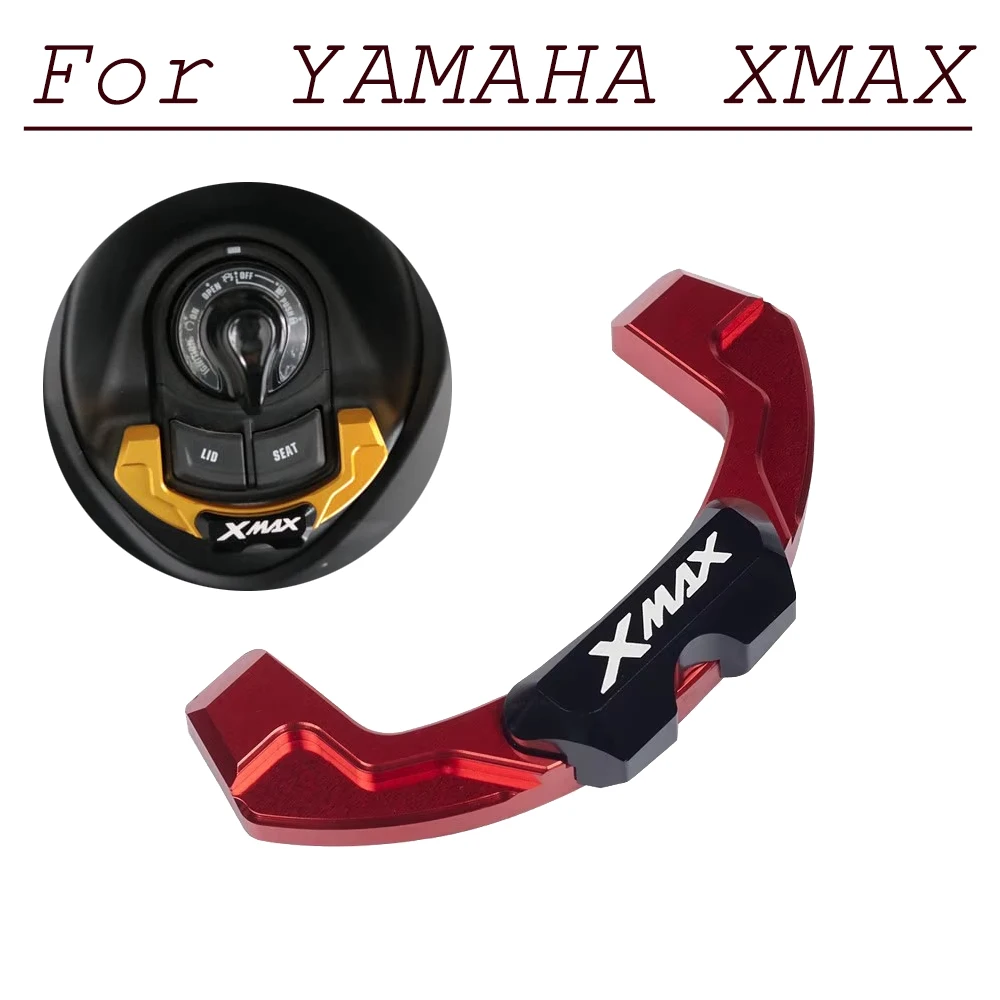 

Motorcycle Accessories CNC Seat Electric Door Lock Decorative Cover Cap For YAMAHA XMAX 300 125 X MAX 250 400 XMAX300 2017- 2020