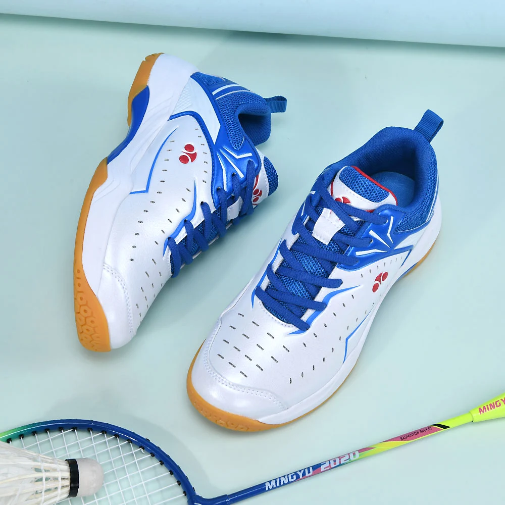 Sapatilhas de Badminton Absorvente de Choque Masculino e Feminino, Sapatilhas de Treino Confortáveis, Low Top, Sapatos Esportivos ao Ar Livre, Moda