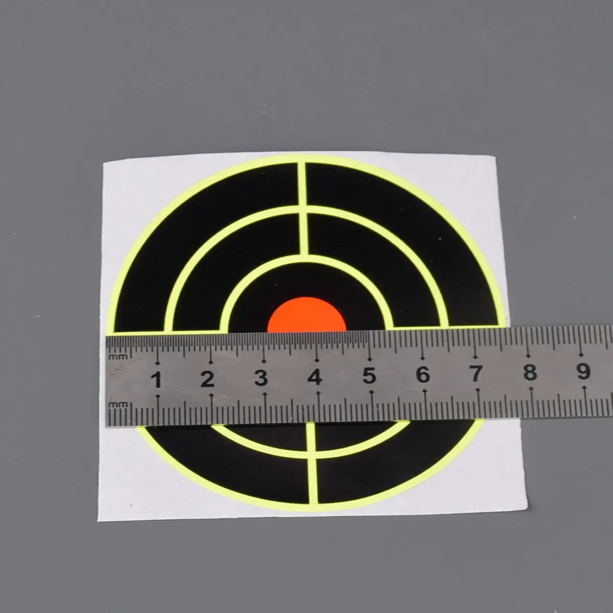 100 Self Adhesive Target Roll Splatter Targets for Shooting 3 Inch Reactive Paper Target Stickers for BB Gun Airsof Weapons