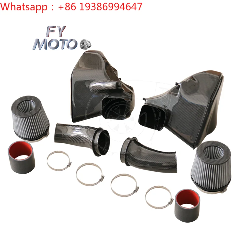 For Carbon Fiber Cold Air Intake for BMW M5 F90 Intake System 4.4T 2017-2021