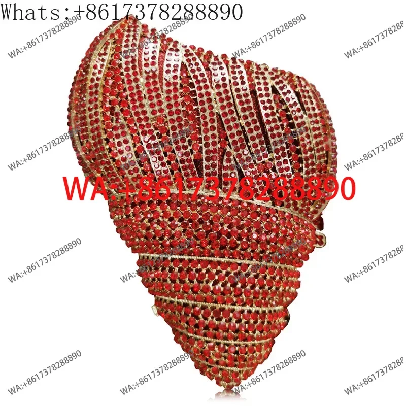 2024 New Dinner Bag Ocean Series: Conch Women's Bag Fashion rhinestone Handheld Bag Evening Bags