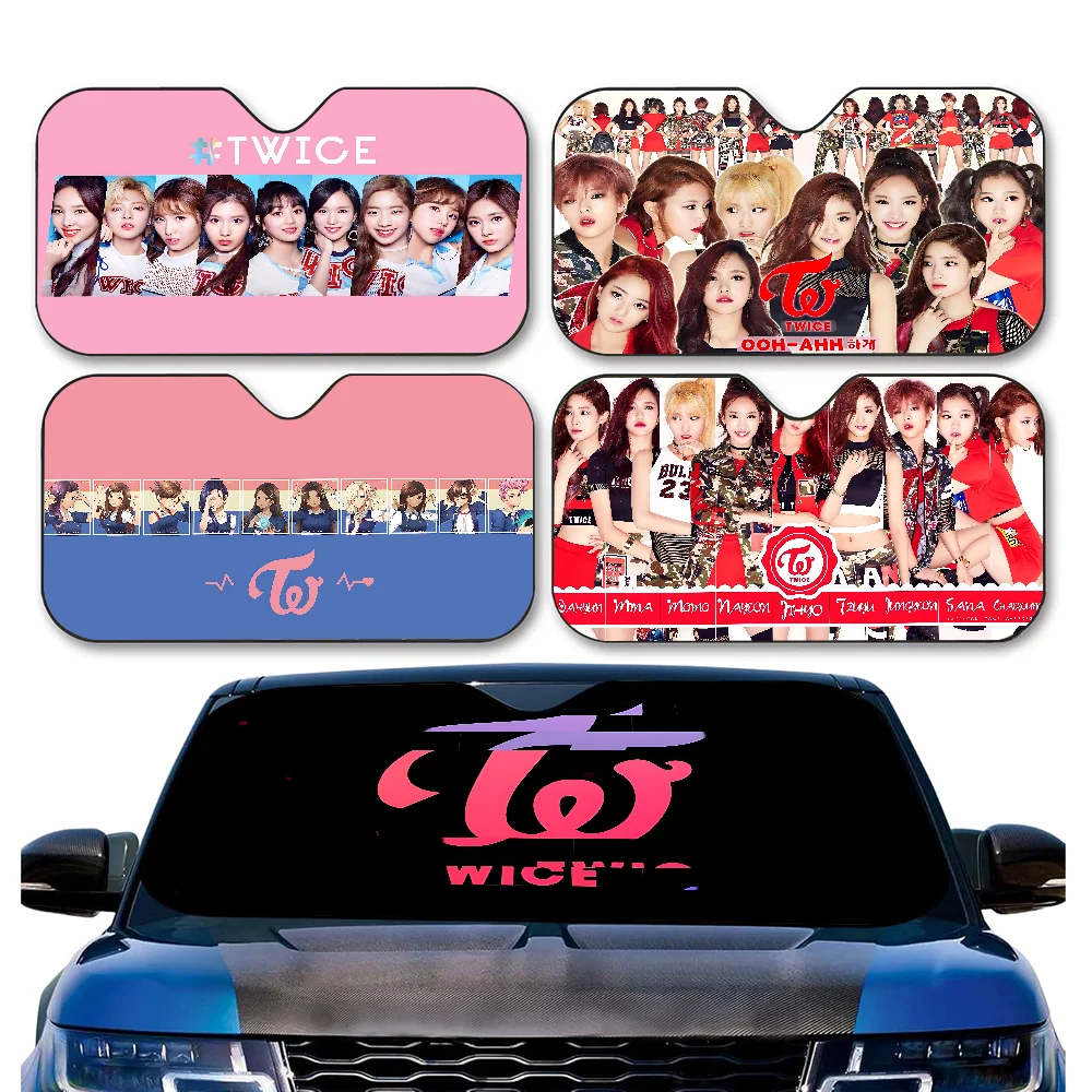 T-Twice Personalized Windshield Sunshade Car Cover Sun Shade Auto Sun Visor Car-covers Car Solar Protection