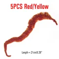 5pcs red yellow