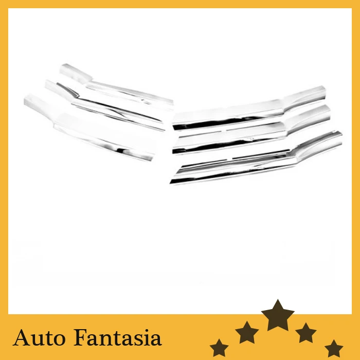 

Chrome Front Center Grille Inserts for Honda Accord USDM Sedan 08-12-Free Shipping