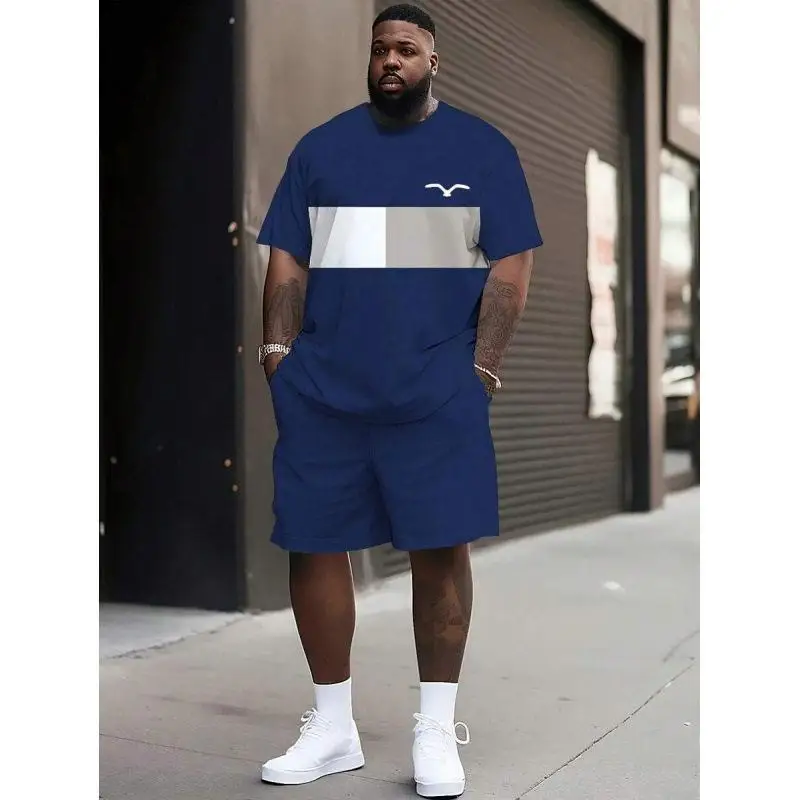 

Men's Cotton Short Sleeve Set Casual Sportswear Comfortable Breathable Four-Season Seven-Quarter Sleeve Men's Clothing