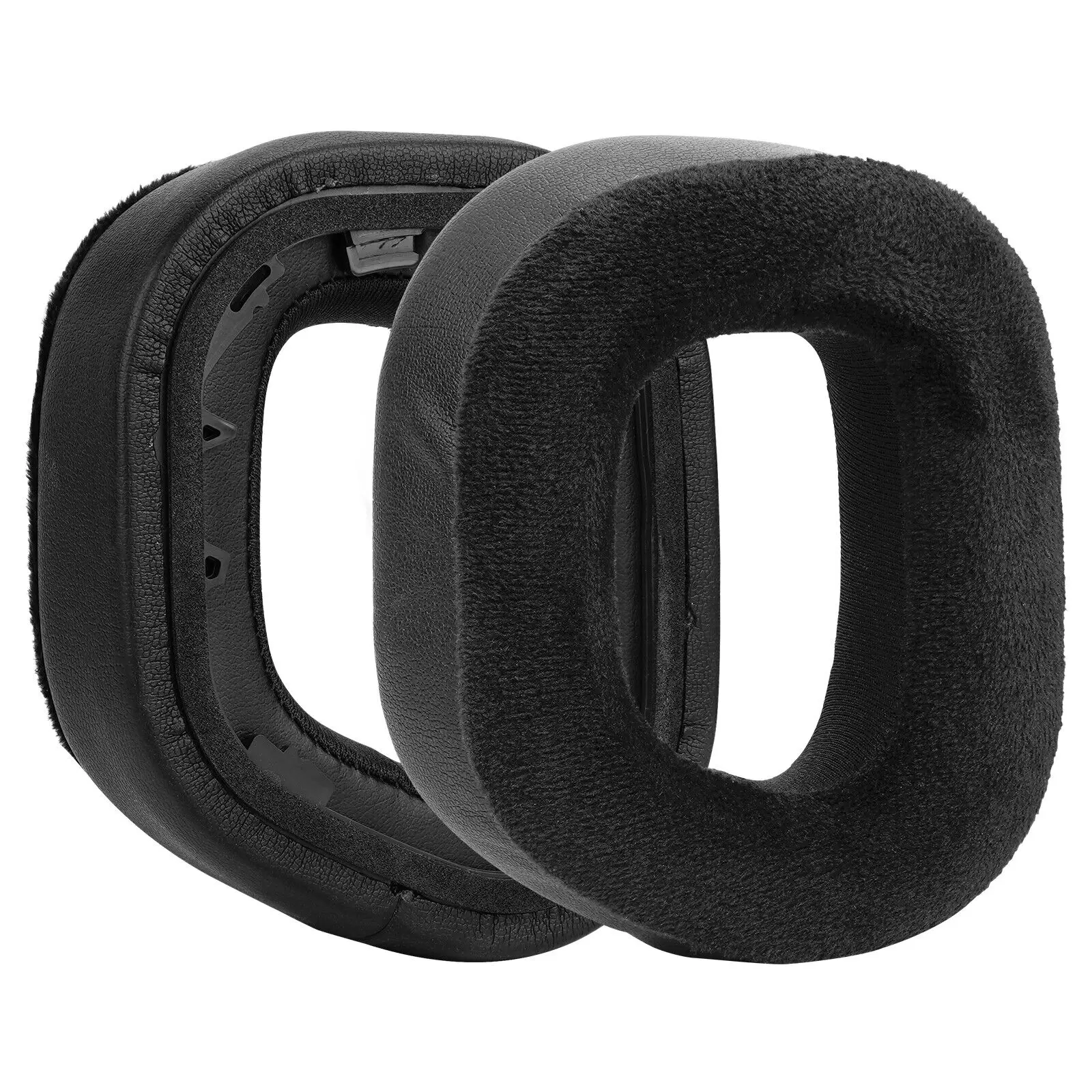 استبدال وسادات الأذن بطانة للأذن غطاء بروتين رغوة وسادة عقال إصلاح أجزاء ل Corsair HS80 RGB سماعات الألعاب سماعات