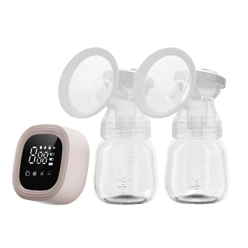 MISS BABY New Electric Breast Pump Bilateral Intelligent Large Suction Multi-Functional Breast Pump Massage Postpartum Milk Extr