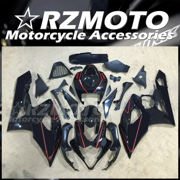 

4Gifts Injection Mold New ABS Fairings Kit Fit for Suzuki GSX-R 1000 K5 2005 2006 05 06 Bodywork Set Custom Black