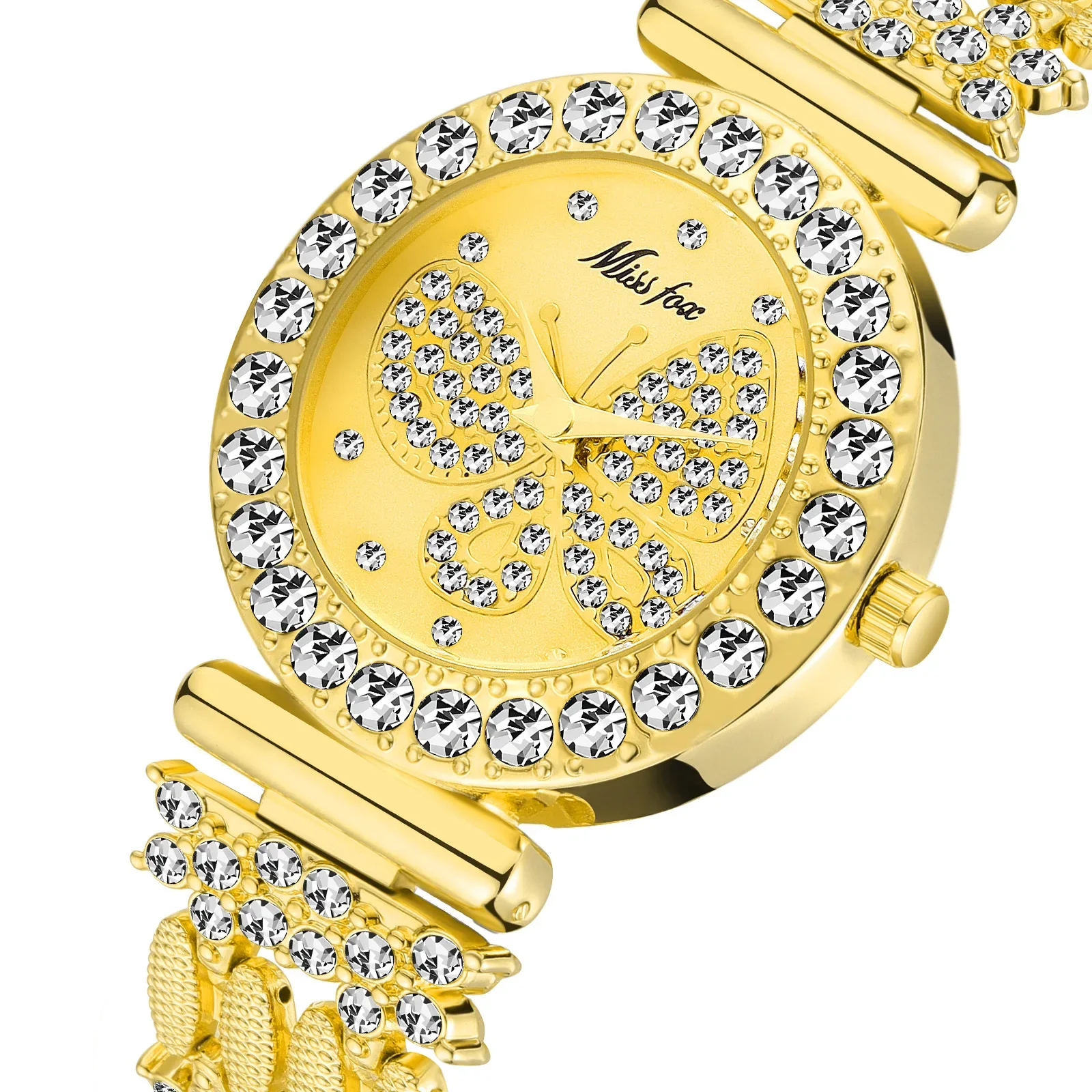 

Женские дизайнерские часы для женщин, роскошные брендовые кварцевые часы с бабочкой и бриллиантами, элегантные женские золотые часы, женские часы, 2022