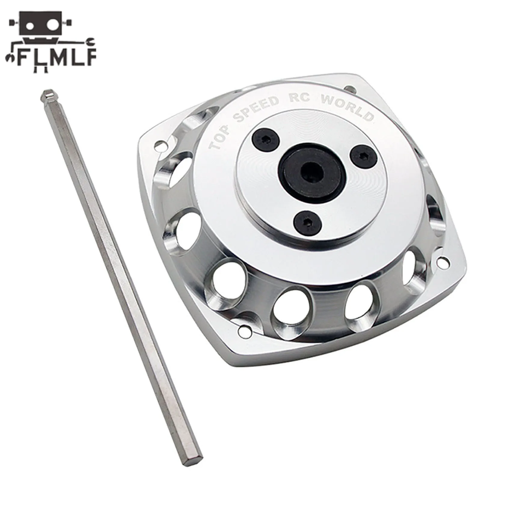 FLMLF 23CC-58CC Motor Metalen Roto Starter of Vliegwiel Kit voor 1/5 Rc Auto Hpi Rofun Km Rovan Baja Losi FG DBXL GoPed Redcat Onderdelen