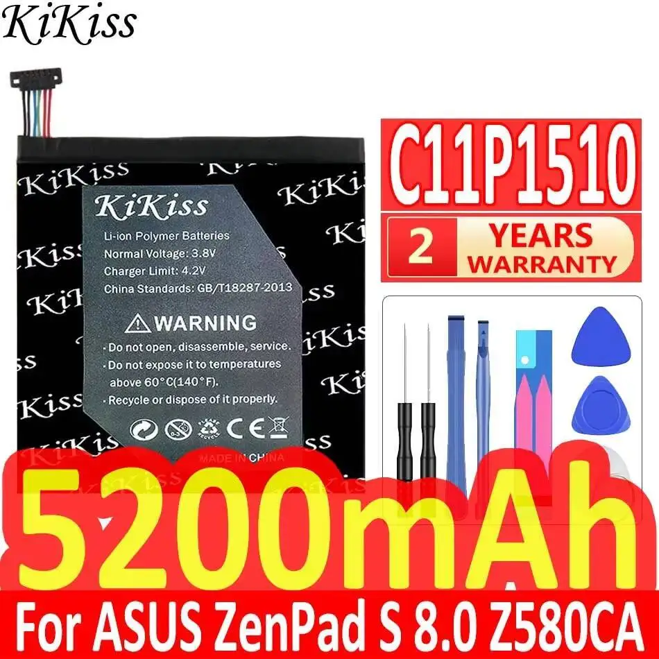 

C11P1510 For Asus Zenpad S 8.0 Z580CA Tablet Battery 5200Mah Durable
