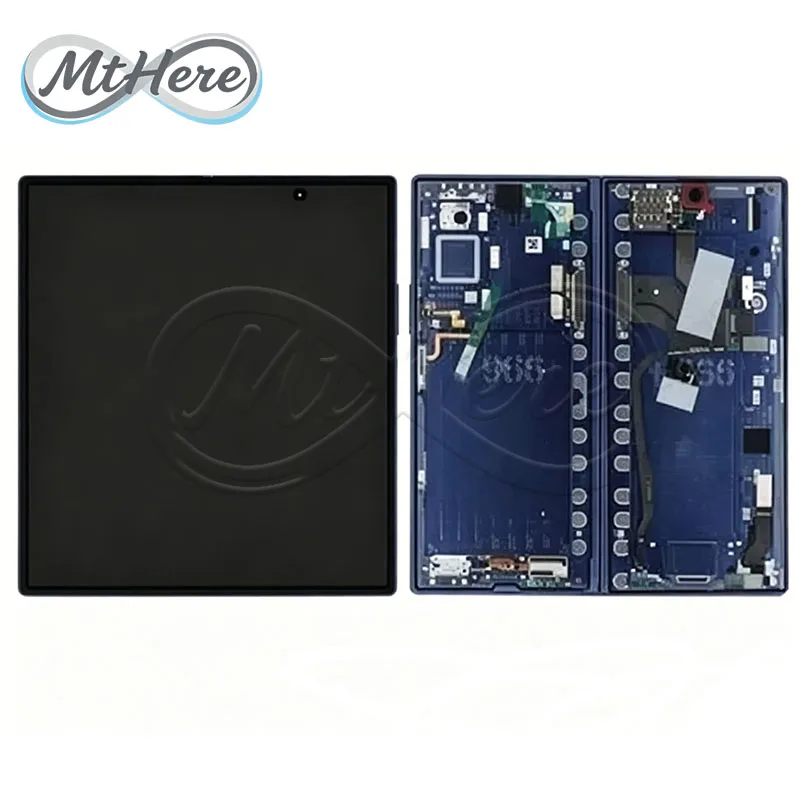 

100% Original Z Fold 7 F966 Inner Main LCD Display Touch Screen With Frame For Samsung Galaxy Z Fold 7