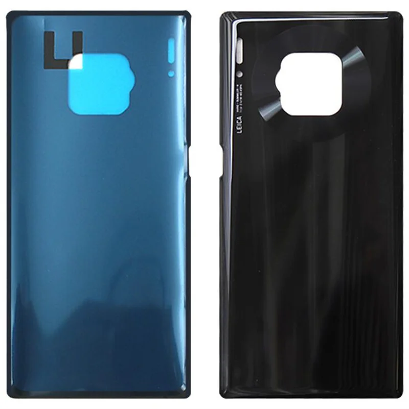 For Huawei Mate 30 Pro Glass Back Cover Repair Replace Battery Door Case For Huawei Mate 30 + Logo Glue