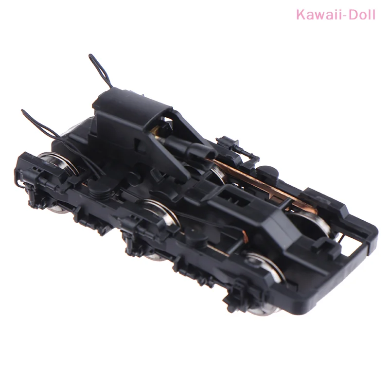 

DIY Black HO Scale 1:87 Undercarriage Bogie Model Railway Layout Accessories Electric Train Parts Chassis Diorama Landscape