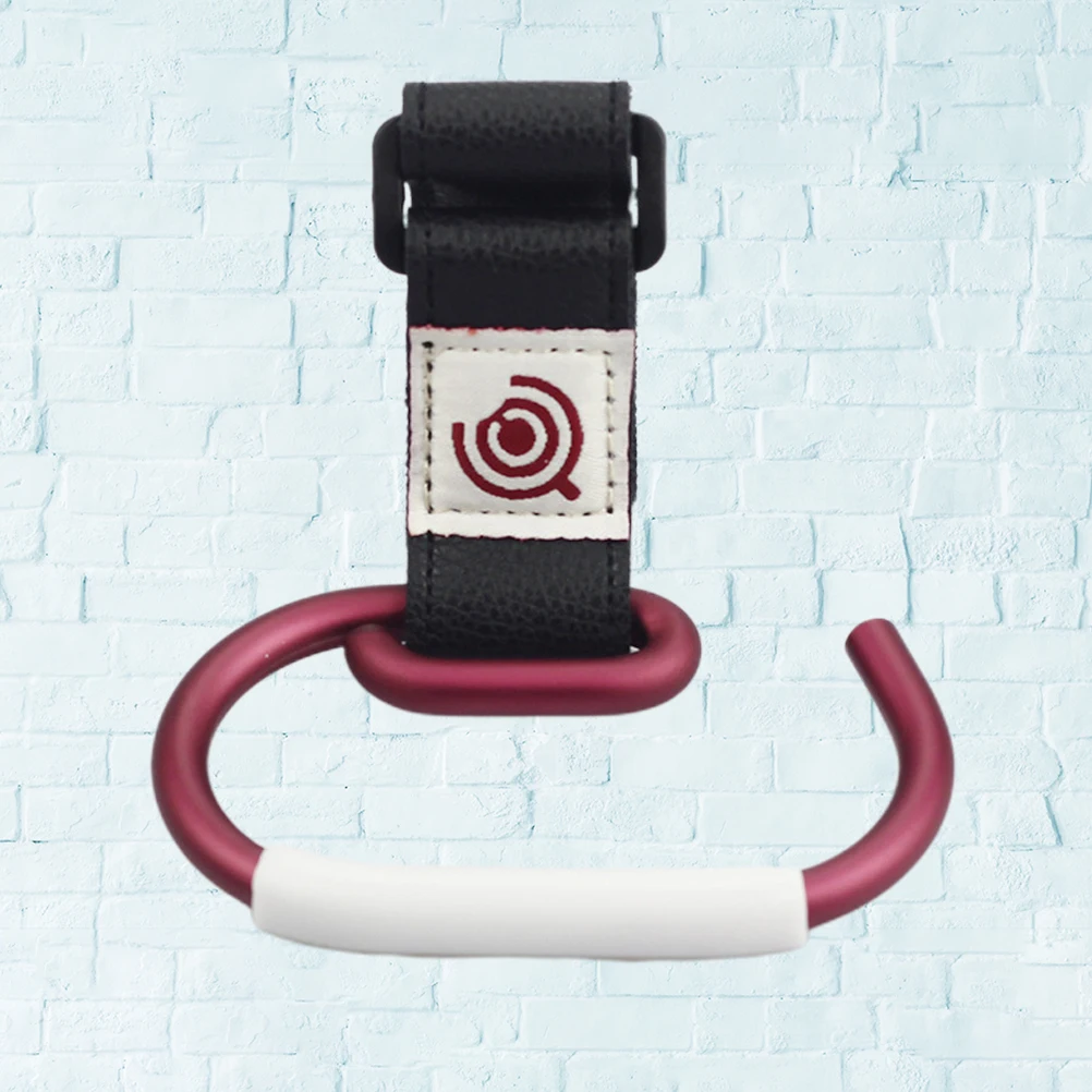 خطافات لعربة الأطفال، شماعة حقيبة شديدة التحمل لعربة الأطفال، سهلة التركيب، للاستخدام القابل للإزالة على عربات الدراجات