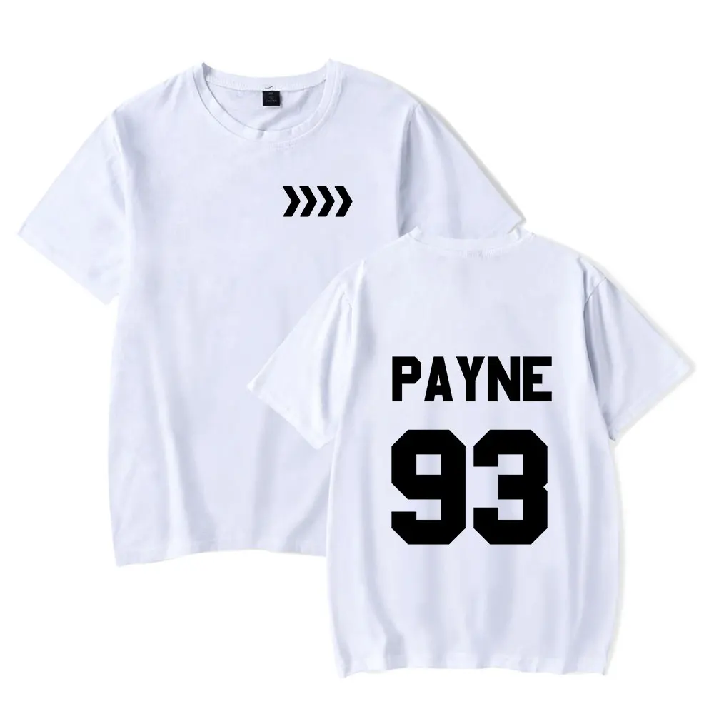 2024 Liam Payne Tribute  T-Shirt rapper Payne 93 tee Short Sleeve crewneck  tshirt men/women hip hop Top