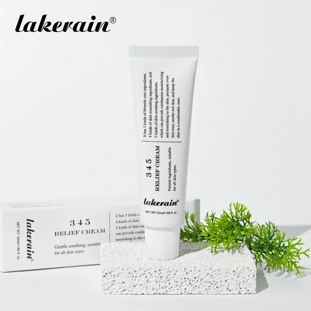 345 Relief Cream Address Blemishes Nourish Anti-sugar Anti-oxidation Soothing Care Face Lifting Beauty Moisturizer Korean Cream