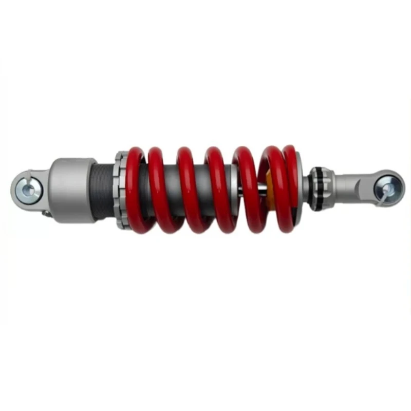 Motorcycle Rear Suspension, Yellow Rear Shock Absorber