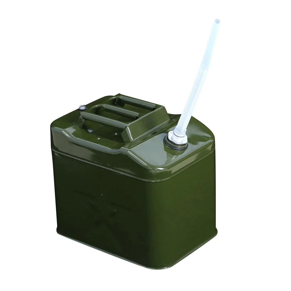 

Portable 10L Fuel Tank For Automobile Barrels Oil Container Liquid Barrel Sealed Design Heavy Duty Welding Handle
