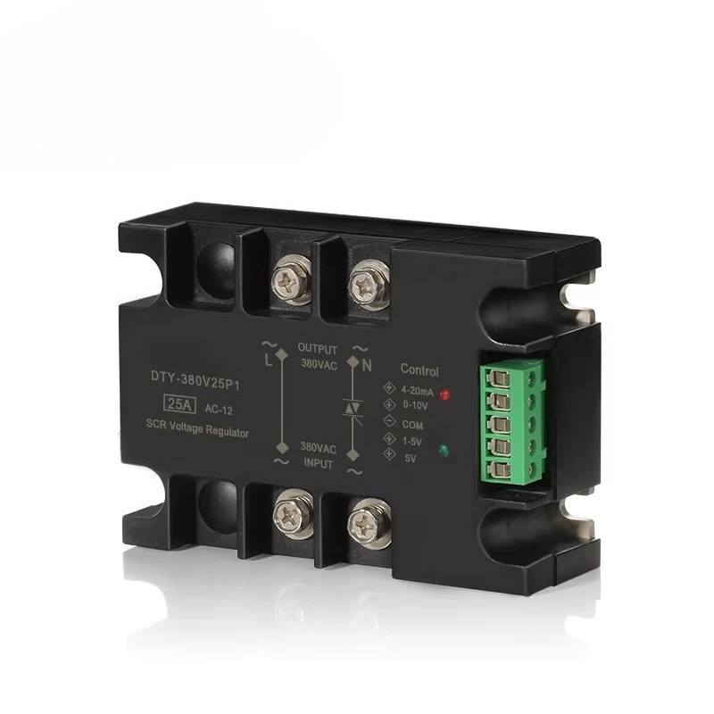 High Power 25A Single Phase AC SSR Voltage Regulator Module Miniature Size with Sealed Protect Feature