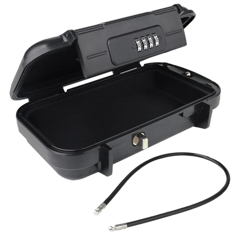 Travel Hotel Beach Mobile Phone Storage Box Portable Removable Password Storage Box Portable Valuables