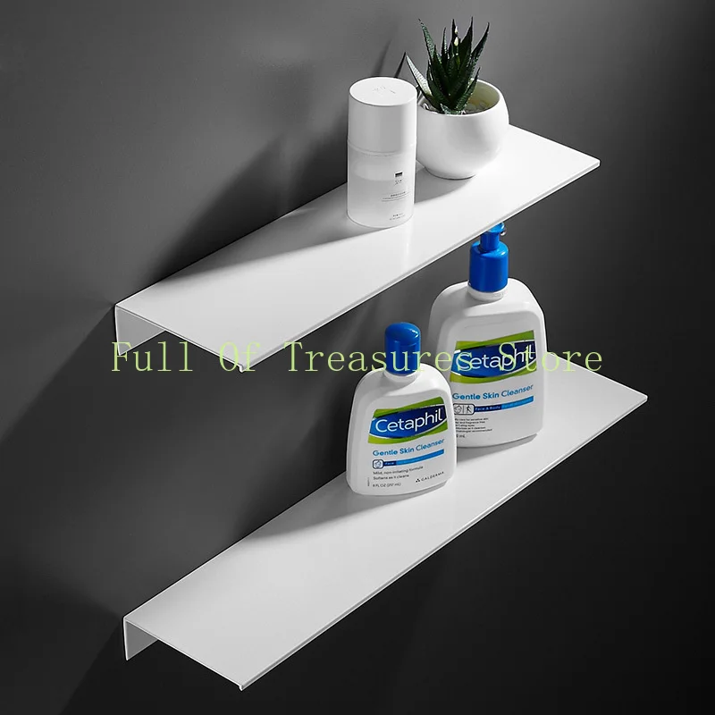 Wall Mounted Bathroom Storage Rack Hanging Shelf Cosmetic Storage Rack Shampoo Shower Gel Holder Organizer Bathroom Accessories