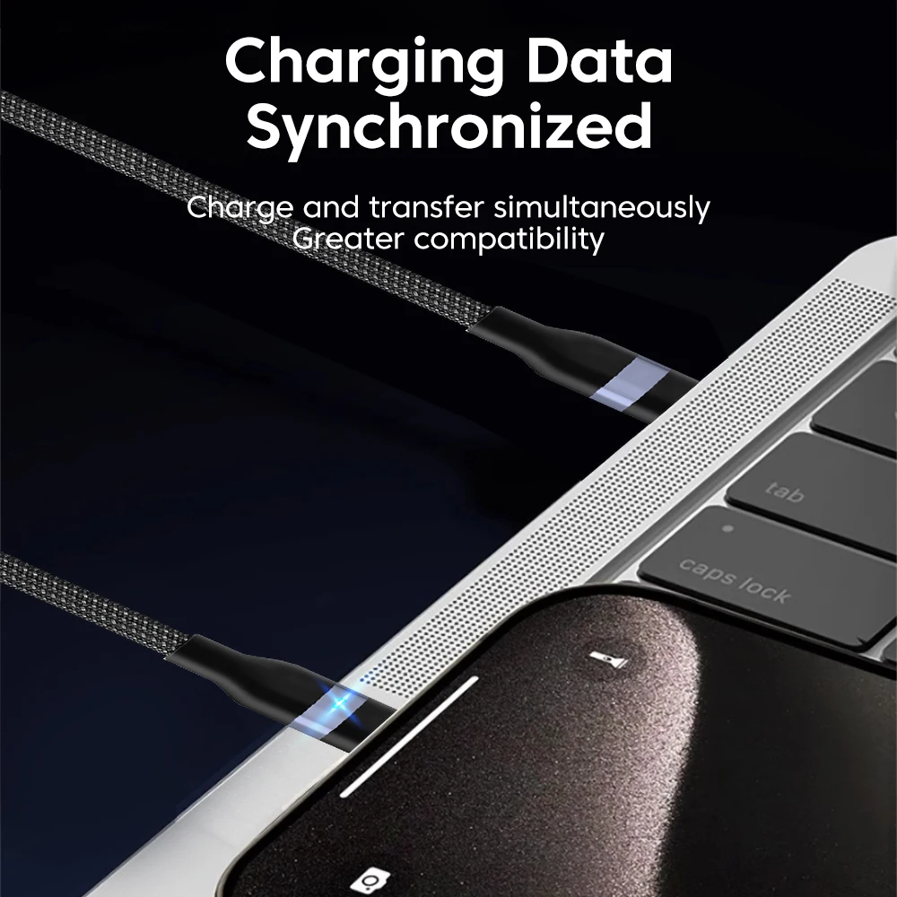 

240W Fast Charging Data Cable Nylon Braided Type C To Type C Cable for iphone 15 16 17 Samsung Phone Charger USB C Cable