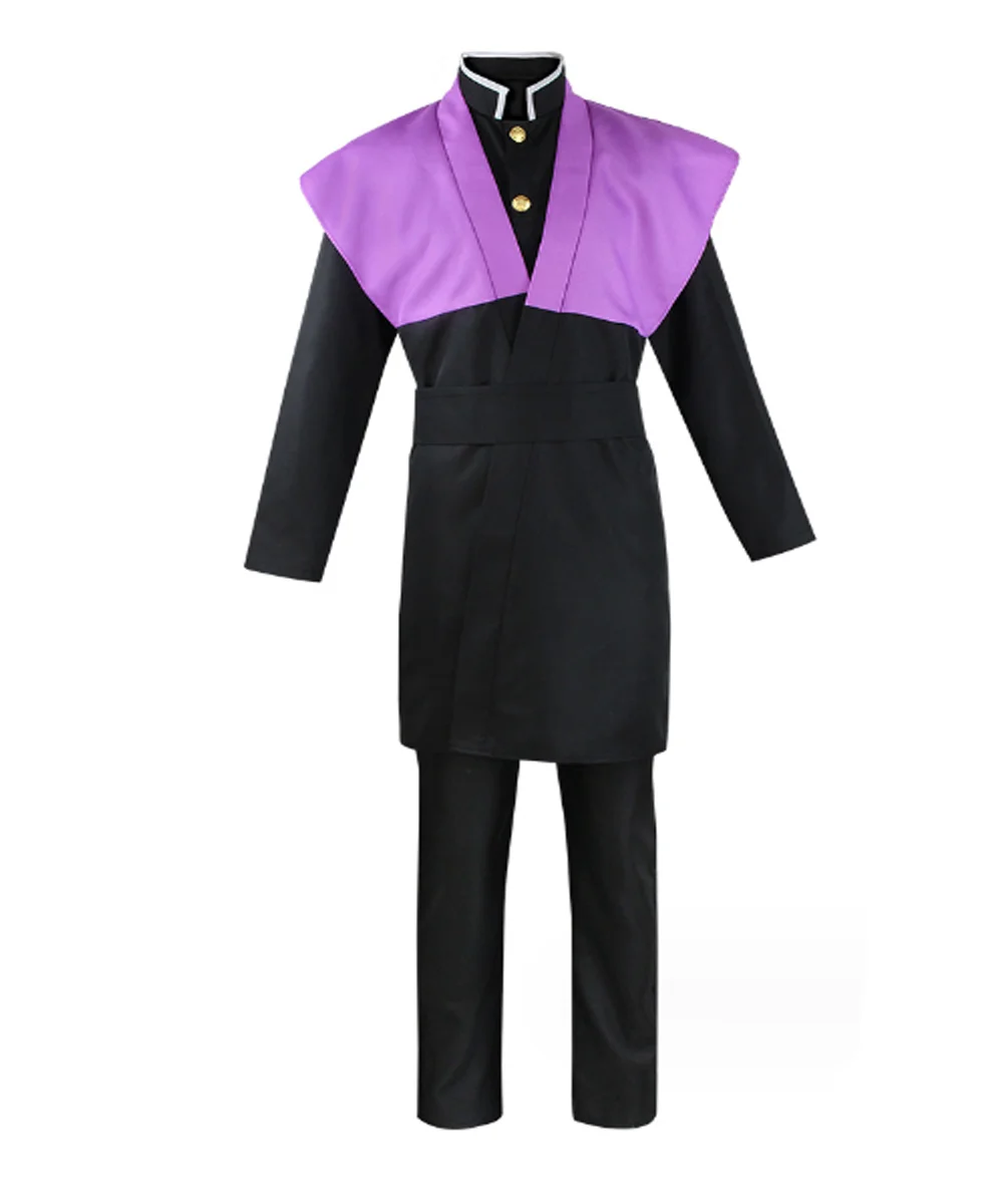TAFN Anime Shinazugawa Genya Cosplay Kostüm Herren Komplettset Uniform Anzug Outfits