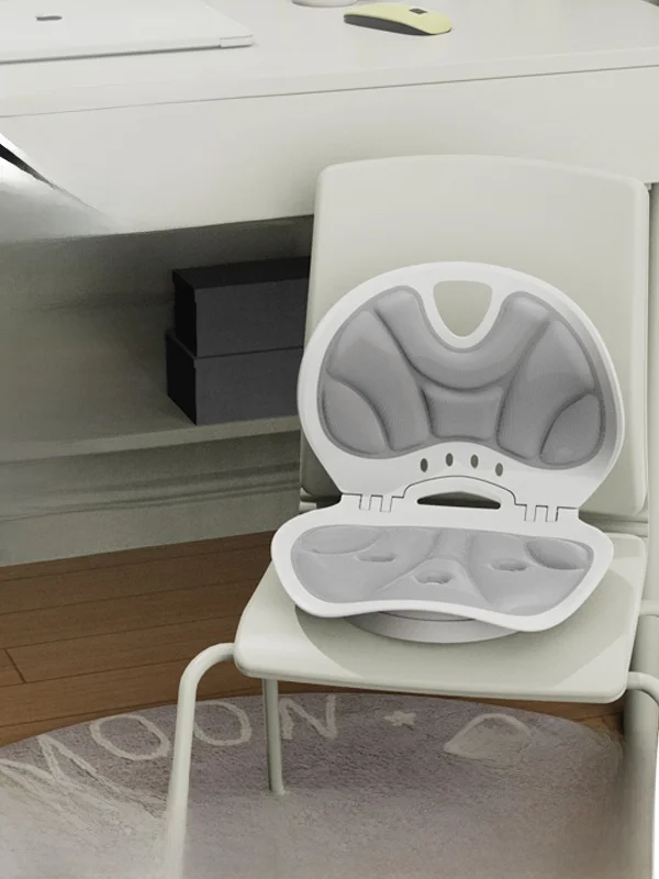 

Эргономичная подушка для офисного кресла с поддержкой спины, корректирующая осанку при сидении, вращающаяся, складная, для защиты поясницы, незаменимый офисный аксессуар