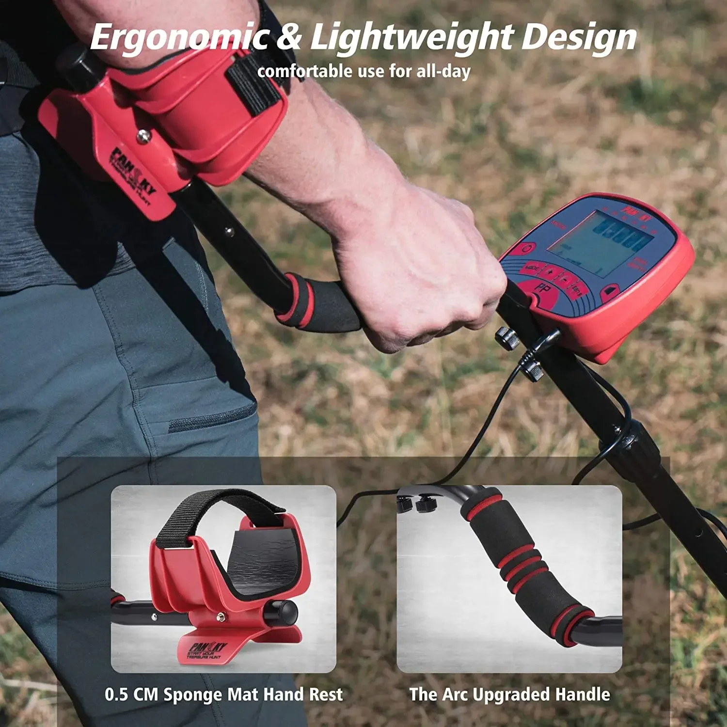 Hot Sale GC-1075  Factory Price Ground  Metal Detector Gold004