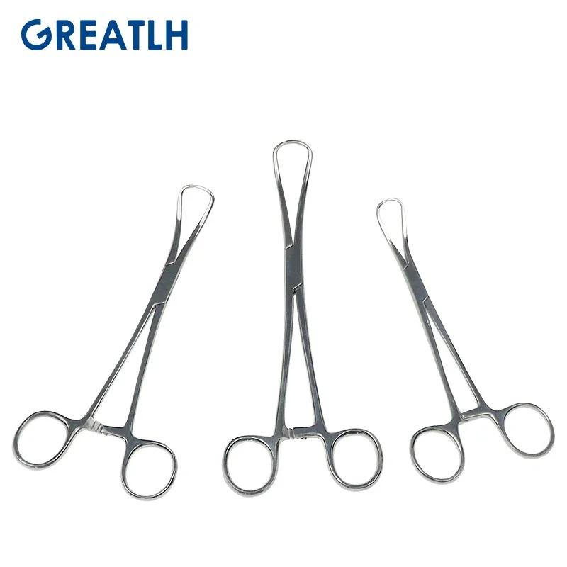 6Types Stainless Steel Towel Clamp Fixed Cloth Towel Plus Surgical Cloth Pliers Pointed Veterinary Surgery Instruments 1pcs