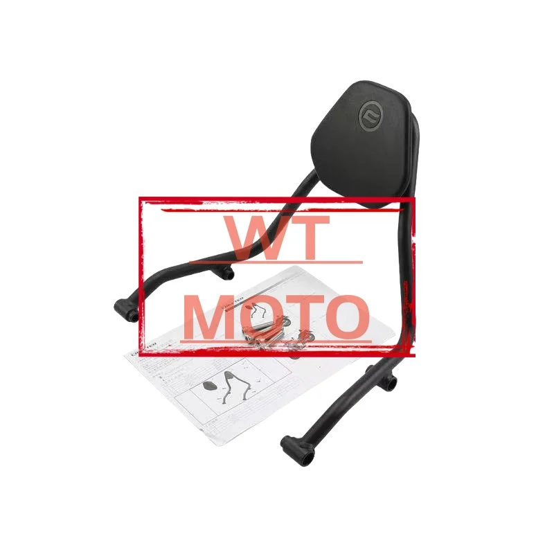 Sedile posteriore per moto Supporto per schienale Sella Cuscino per schienale in pelle Accessori modificati per CFMOTO CLC450 cf450 clc450