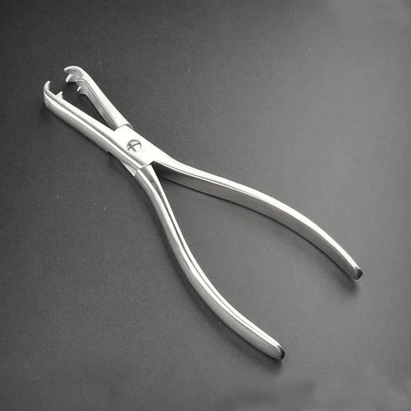 Urządzenie medyczne ortopedyczne, kleszcze do trzymania kości z dwoma lub czterema zębami Kleszcze do redukcji złamań ze stali nierdzewnej