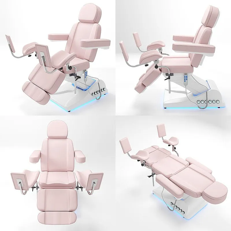 Gynecological Electric Bed Beauty Exam Table Women Delivery Obstetric Gynecology Chair