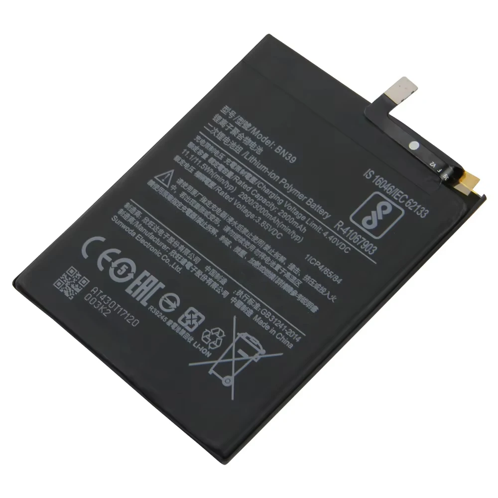 New Rechargeable Battery BN39 For Xiaomi Mi Play