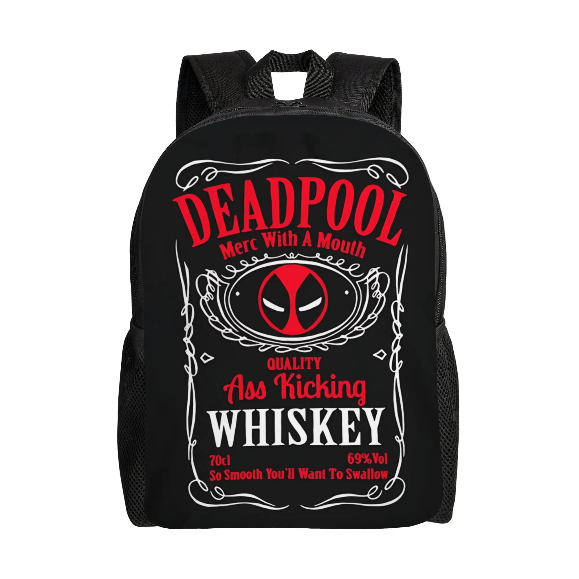 

1PC Backpack Deadpool Fashion Backpacks Daypack Super Quality For Work Sturdy Shoulder Rucksack