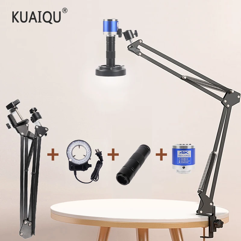 4K Digital Microscope For Electronics Camera 1080P HDMI Professional Laboratory Type-C USB Magnifier Repair Tool PCB Soldering