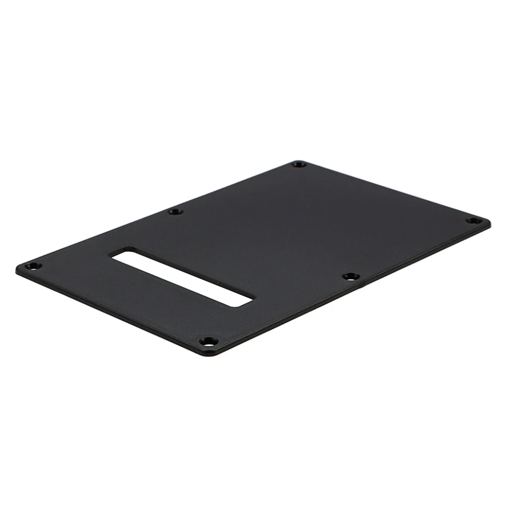 

Electric Guitar Backplate Black Single Layer GQC17 Durable Replacement Rear Plate Cover Guitar Accessory Tremolo Cover Pick