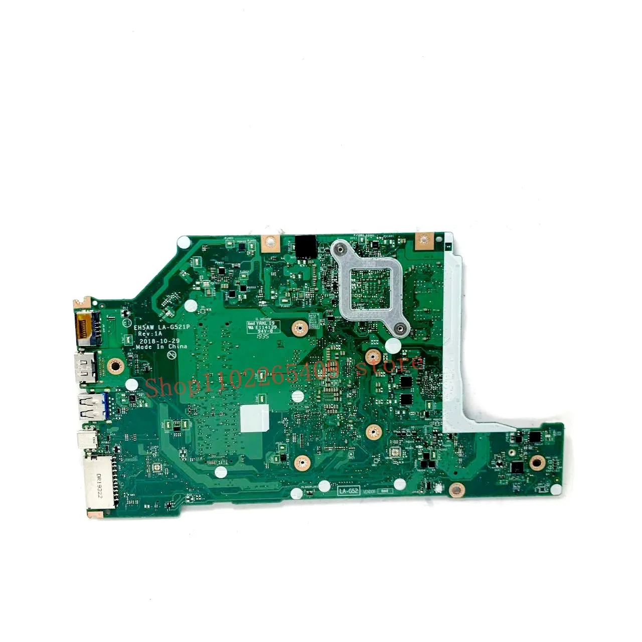 EH5AW LA-G521P For ACER A515-52 A515-52G NBHCR11005 Laptop Motherboard With SRFFX I5-8265U CPU N17S-G0-A1 MX230 100% Full Tested