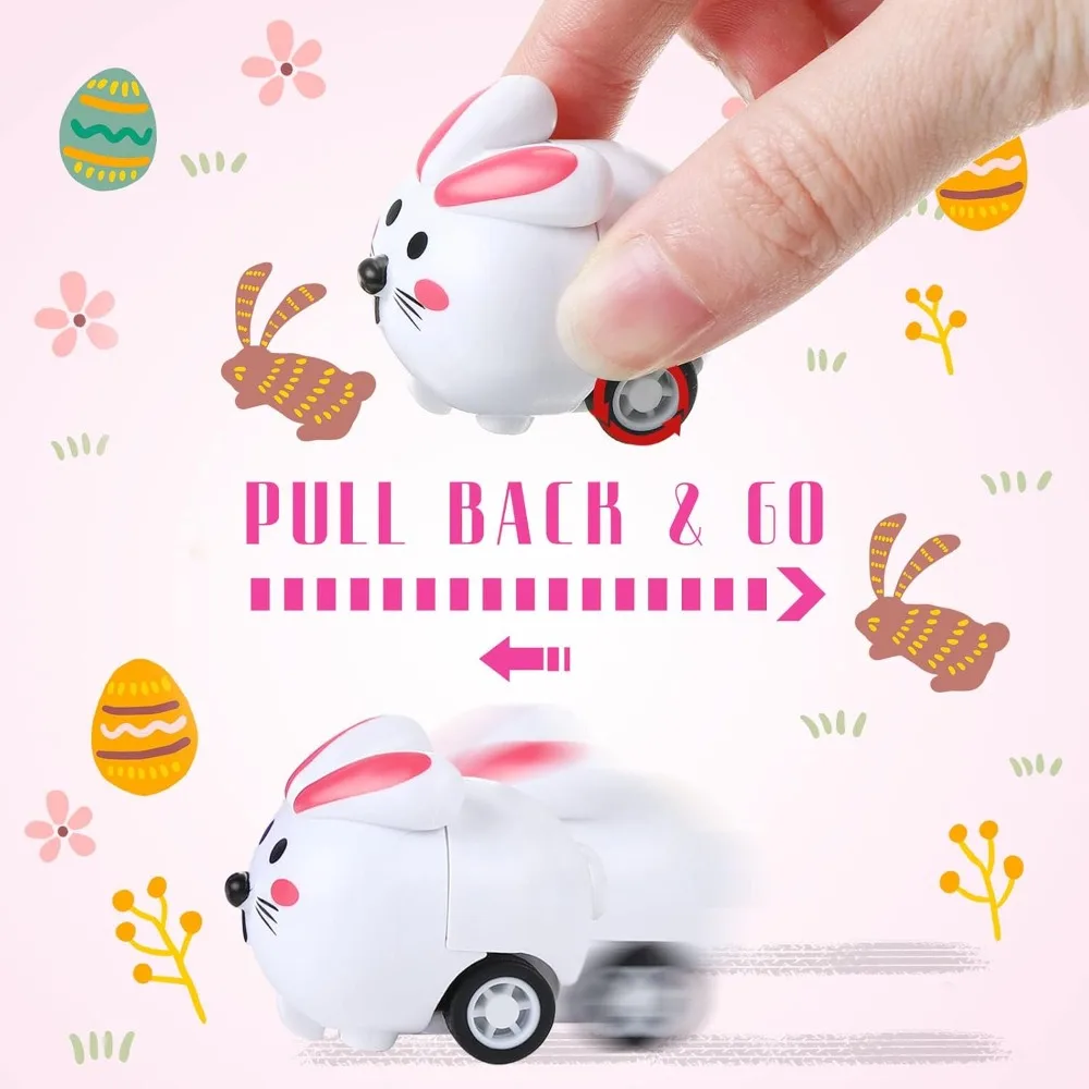 풀백 자동차 세트 합금 동물 모형 ‌ 레이싱 차량 자동차 장난감 서프라이즈 에그 소년 소녀 유아 파티 선물 크리스마스 선물