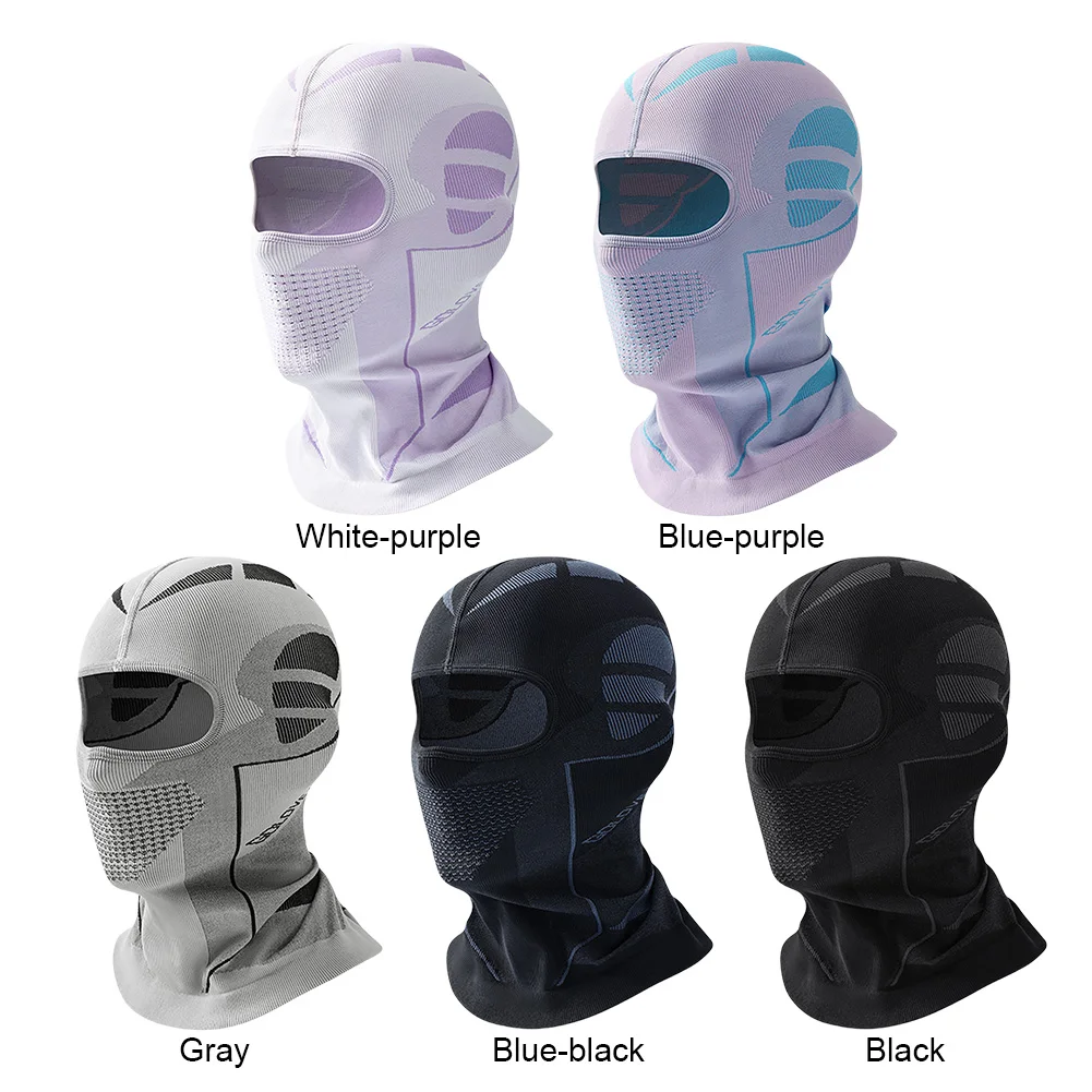 

Neck Warmer Scarf Windproof Thermal Face Mask Cover One-Piece Cycling Head Neck Cover Full Face for Outdoor Activities