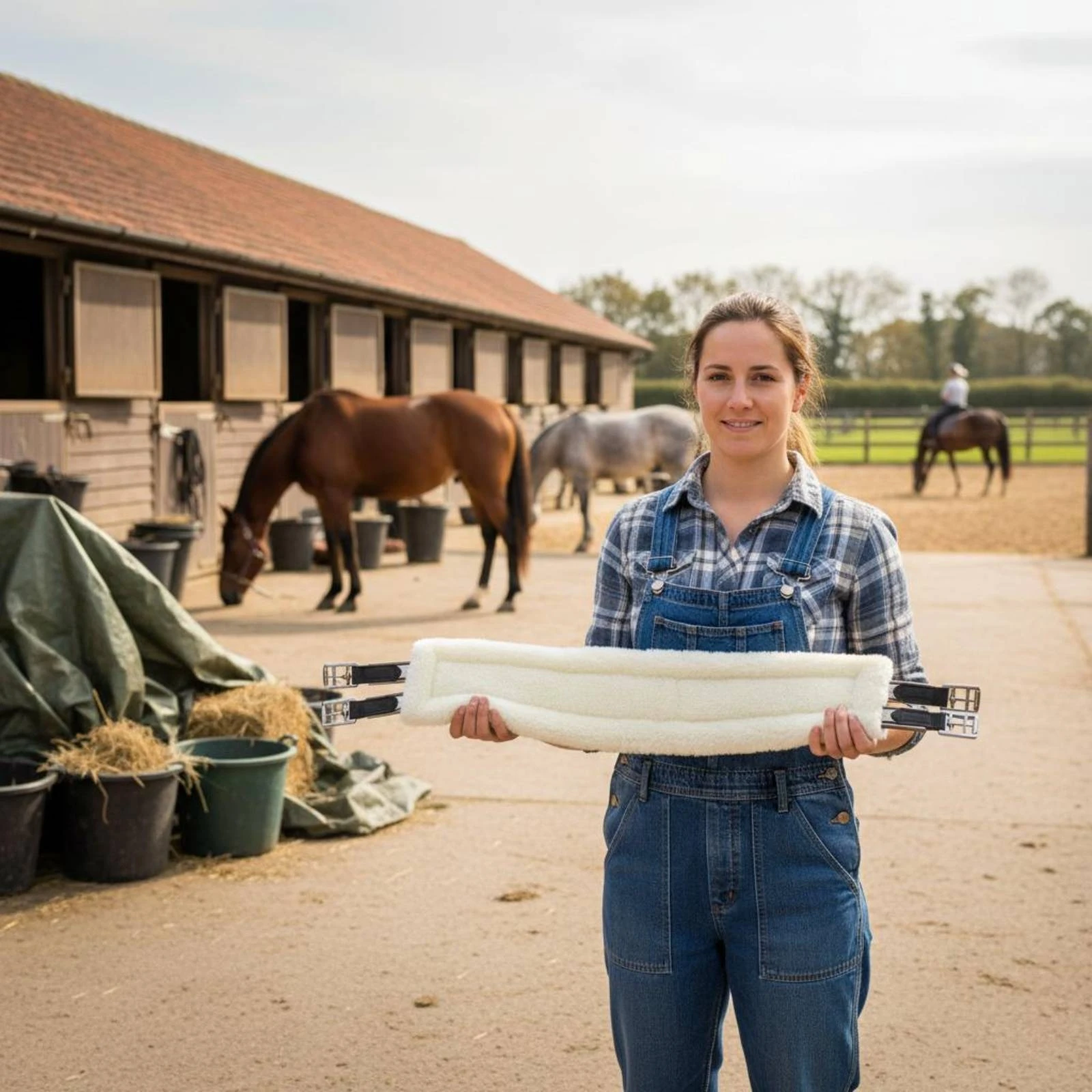 sangle-en-polaire-anti-frottement-rembourree-resistante-aux-taches-pour-equipement-equestre-avec-quincaillerie-en-acier-inoxydable