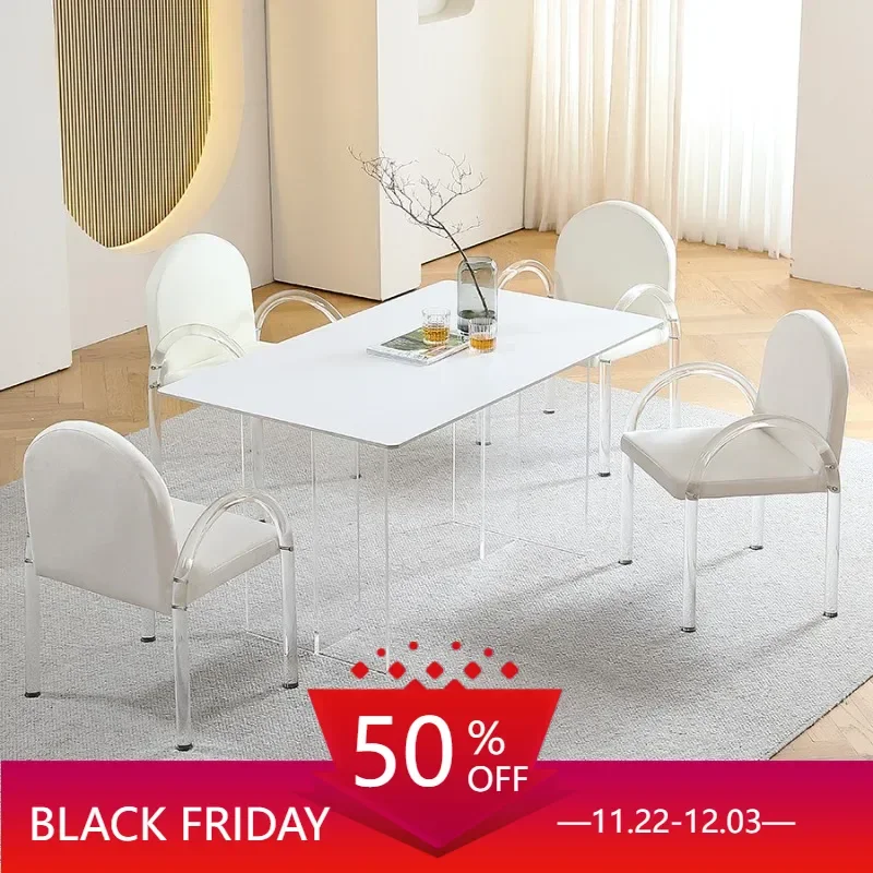 

Luxury Slate Dining Tables Modern Nordic Living Room Kitchen Dining Tables Coffee Outdoor Tavolo Pranzo Home Furniture SR50DT