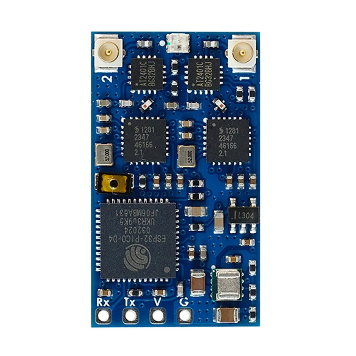 A57G-R24-TD ExpressLRS 2.4 جيجا هرتز جهاز استقبال التنوع الحقيقي لطائرات السباق بدون طيار الصغيرة الحرة طويلة المدى