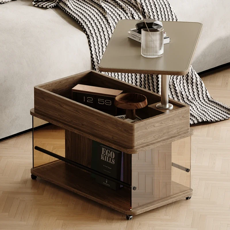 

Luxury Modern Coffee Table Living Room Lift Aesthetic Metal Folding Side Table Small Nordic Unique Salontafel Home Furniture