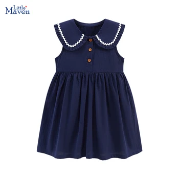 Little Maven 2024 여름 생일 공주 신상 원피스, 아기 소녀 드레스, 어린이 의류, 코튼 Best5 Little Maven 2024 여름 생일 공주 신상 원피스, 아기 소녀 드레스, 어린이 의류, 코튼 Best5
