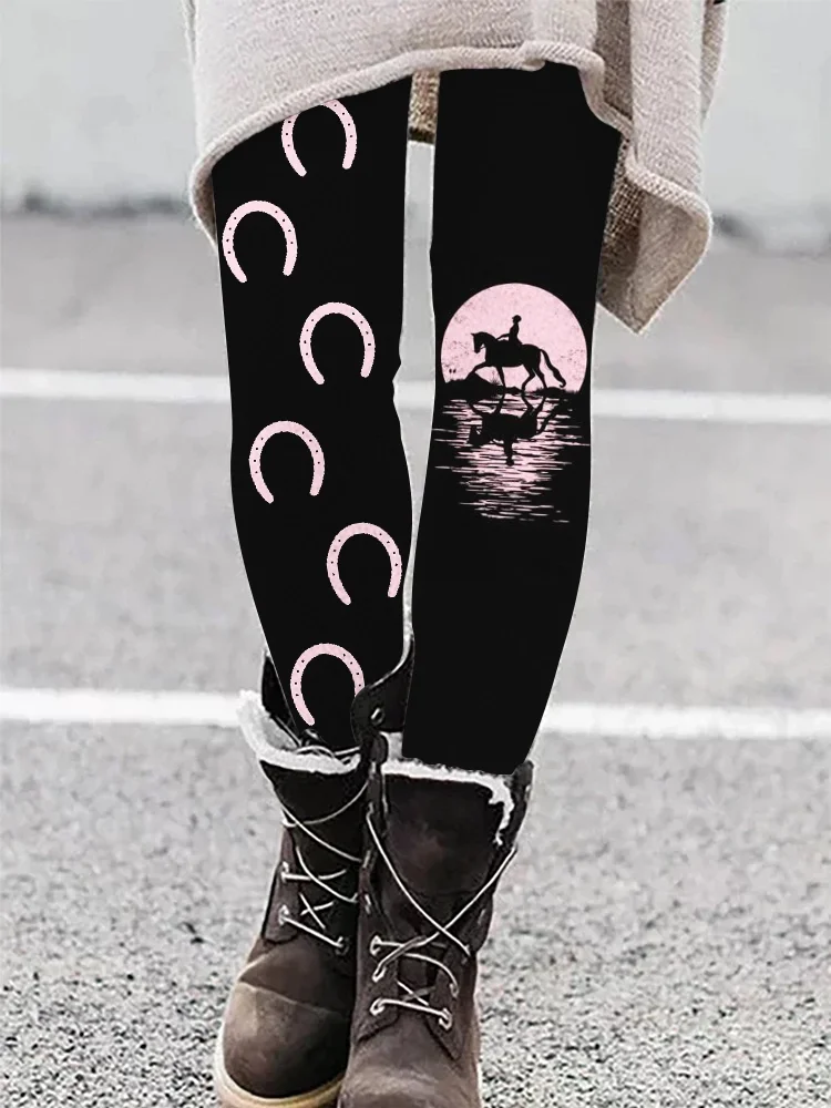 Sexy Women\'s Leggings with Flag Cat Pattern  3D Printing Pushup Fitness Leggings Slim Fit High Waist Leggings Tights Female